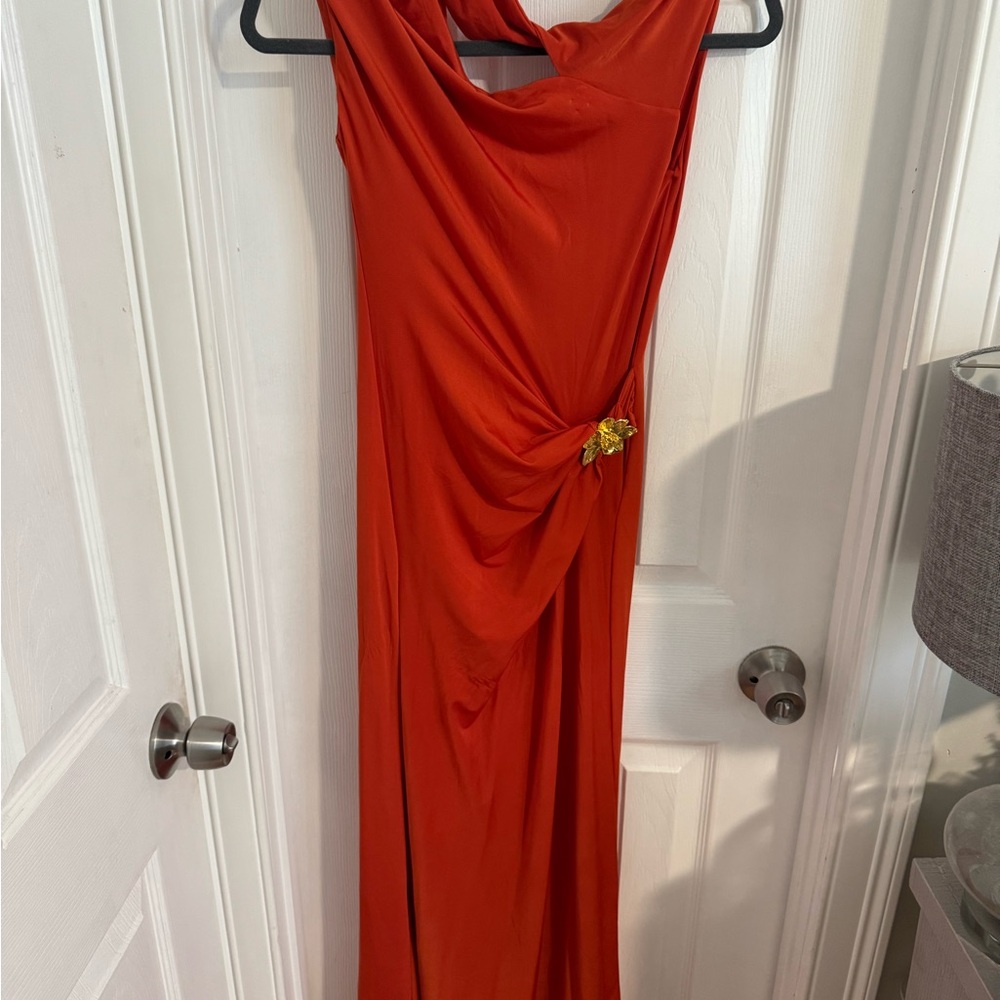 Meshki Burnt Orange Dress